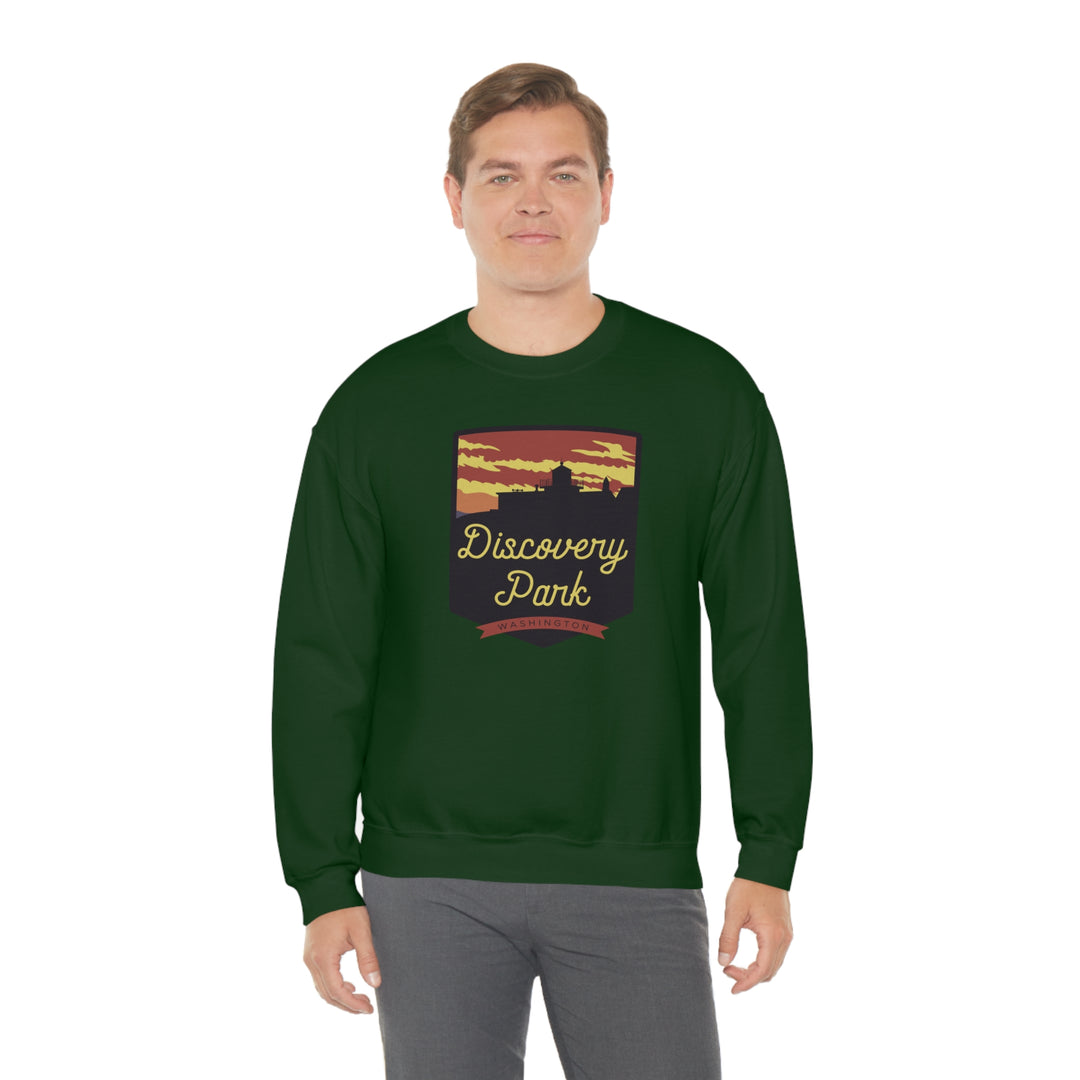 Discovery Park - Washington Unisex Heavy Blend Crewneck Sweatshirt