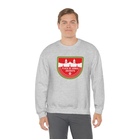 Plaza de Armas Arequipa - Peru Unisex Heavy Blend Crewneck Sweatshirt