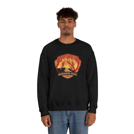 Manzanita Trail - Woodside, California Unisex Heavy Blend Crewneck Sweatshirt