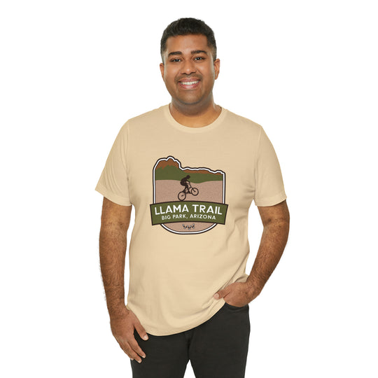 Llama Trail - Big Park, Arizona Unisex T-Shirt