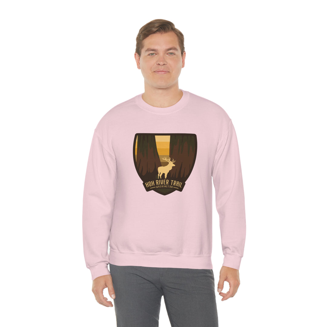 Hoh River Trail - Washington Unisex Heavy Blend Crewneck Sweatshirt