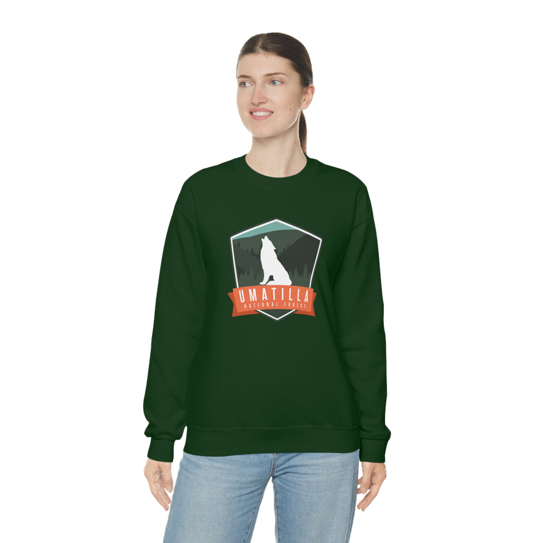 Umatilla National Forest Unisex Heavy Blend Crewneck Sweatshirt