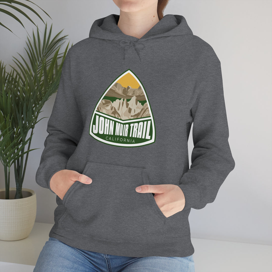 John Muir Trail Unisex Heavy Blend Hoodie Sweatshirt California hiker gift