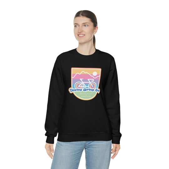 Blowing Springs Loop - Bella Vista, Arkansas Unisex Heavy Blend Crewneck Sweatshirt