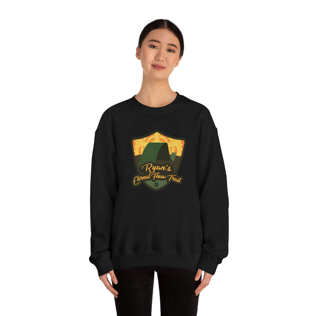 Ryan's Eternal Flow Trail - Washington Unisex Heavy Blend Crewneck Sweatshirt