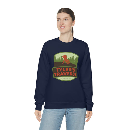 Tyler's Traverse - Sunriver, Oregon Unisex Heavy Blend Crewneck Sweatshirt