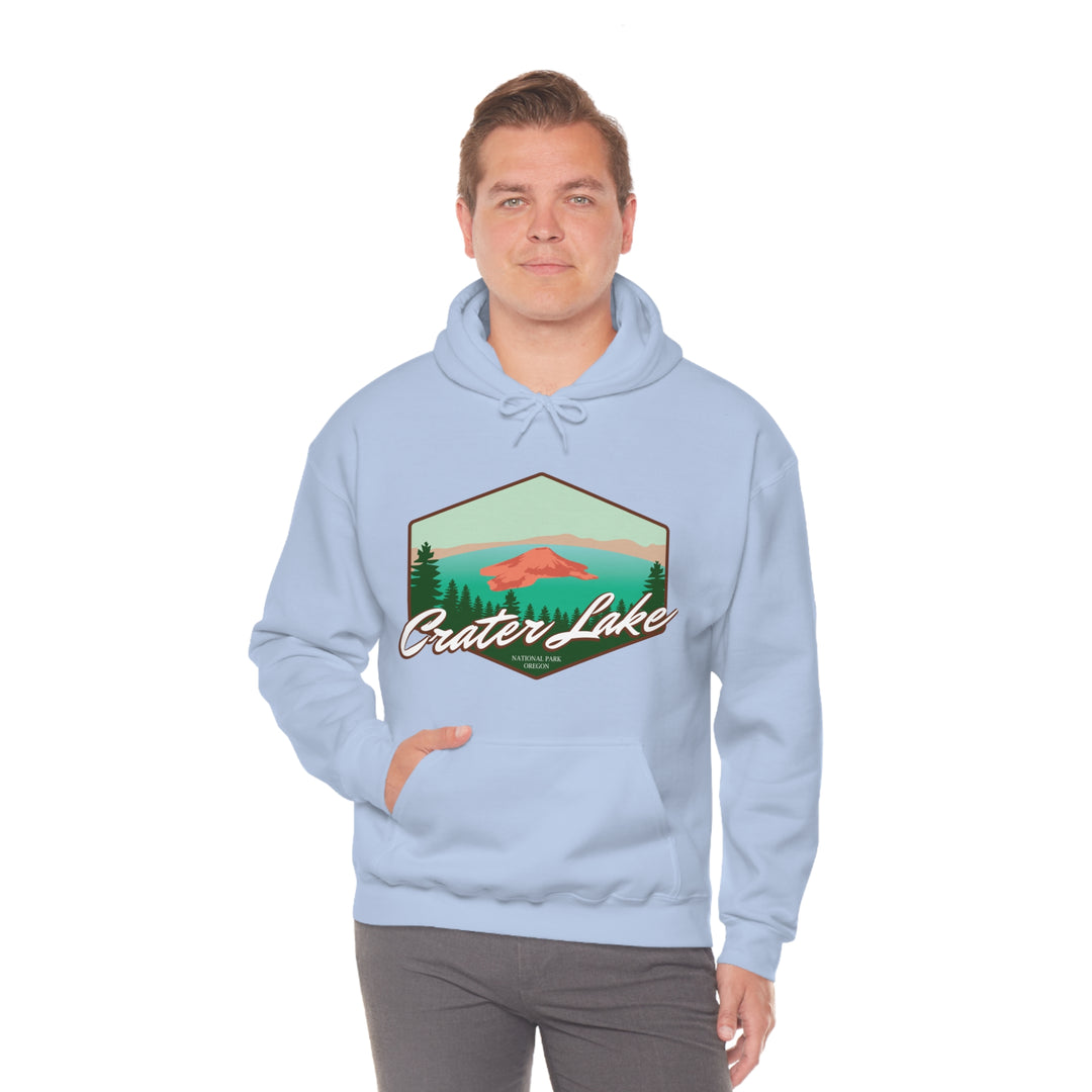 Crater Lake National Park Unisex Heavy Blend Hoodie Sweatshirt Oregon hiker gift