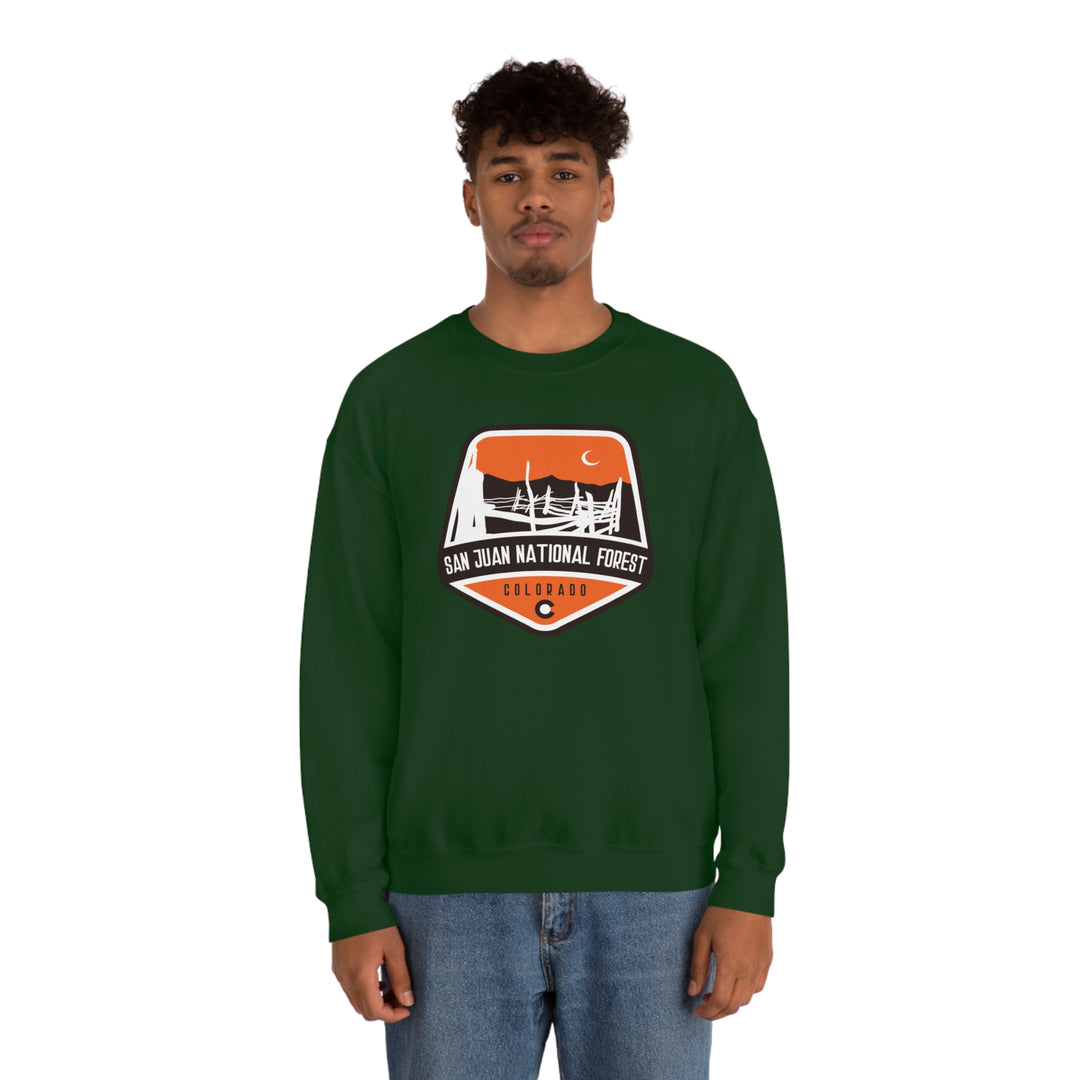 San Juan National Forest - Colorado Unisex Heavy Blend Crewneck Sweatshirt