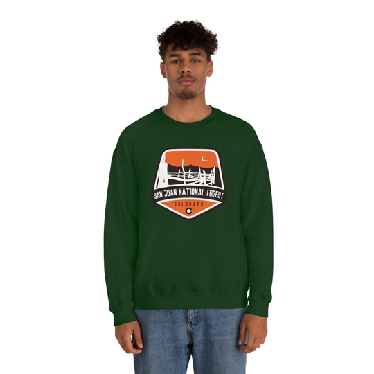 San Juan National Forest - Colorado Unisex Heavy Blend Crewneck Sweatshirt