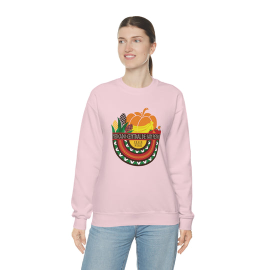 Mercado Central de San Pedro - Cusco, Peru Unisex Heavy Blend Crewneck Sweatshirt