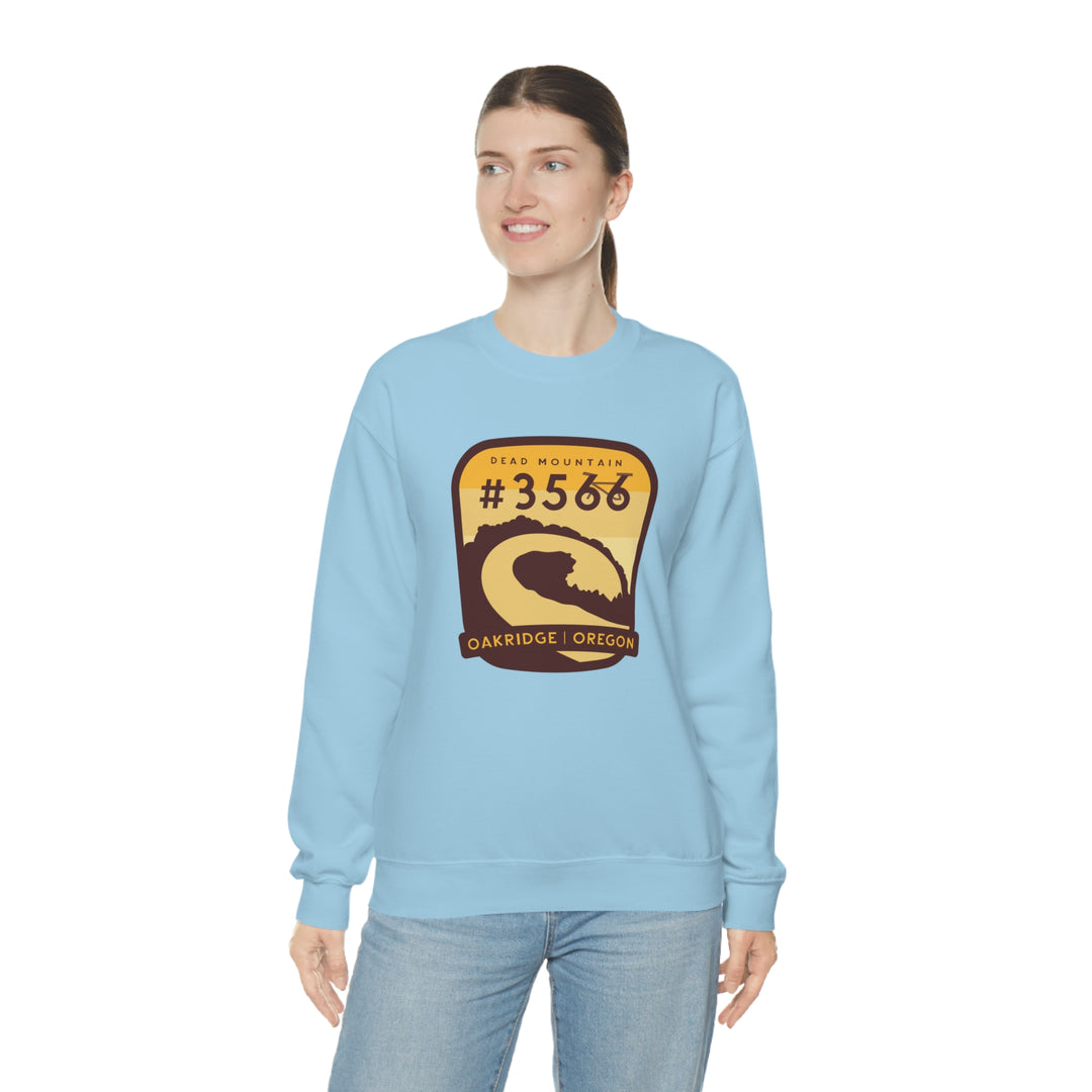 Dead Mountain #3566 - Oakridge, Oregon Unisex Heavy Blend Crewneck Sweatshirt