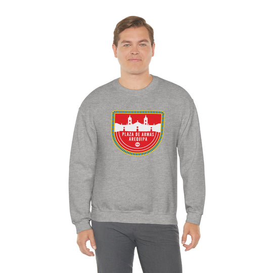 Plaza de Armas Arequipa - Peru Unisex Heavy Blend Crewneck Sweatshirt