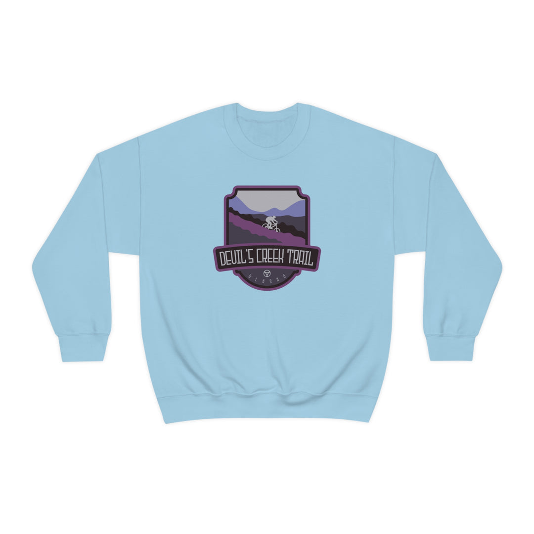 Devil's Creek Trail - Alaska Unisex Heavy Blend Crewneck Sweatshirt