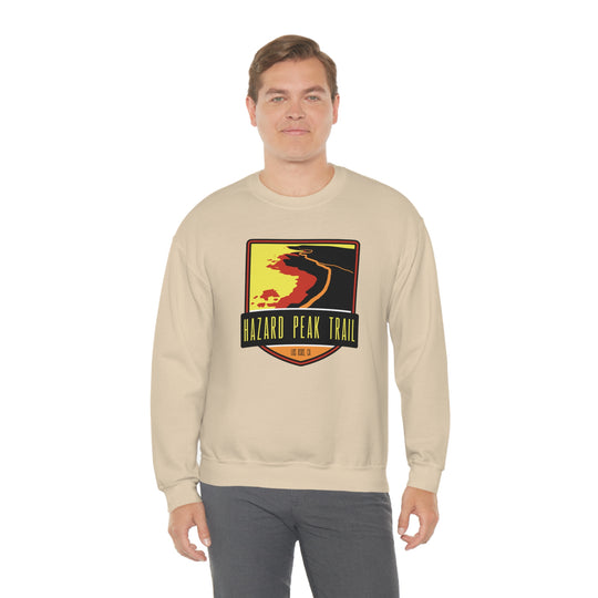 Hazard Peak Trail - Los Osos, CA Unisex Heavy Blend Crewneck Sweatshirt