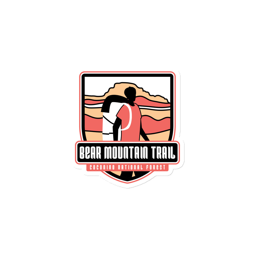 Bear Mountain Trail Magnet - Coconino National Forest