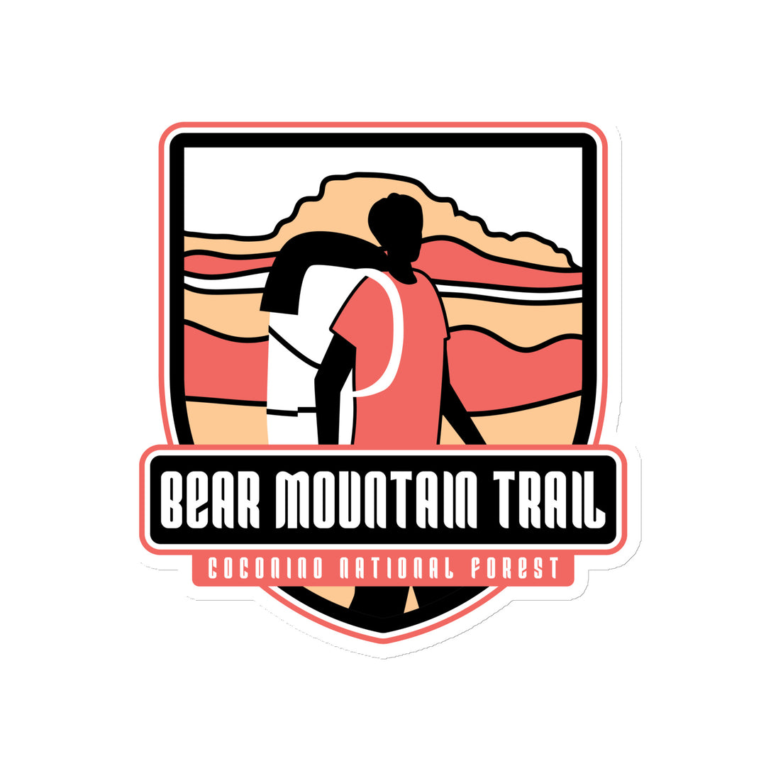 Bear Mountain Trail Magnet - Coconino National Forest