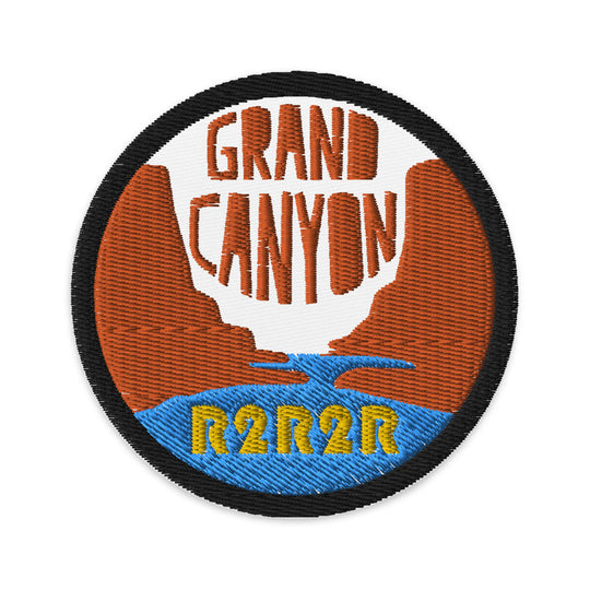 Grand Canyon - Rim to Rim to Rim hike Embroidered patches