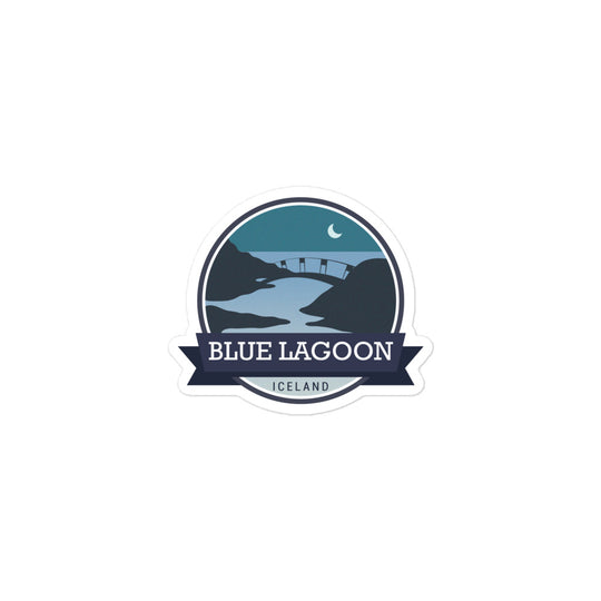 Blue Lagoon sticker