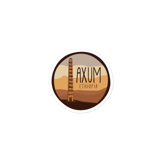 Axum - Ethiopia Bubble-free stickers