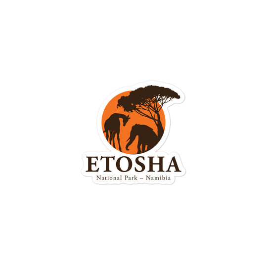 Etosha National Park - Namibia Bubble-free stickers