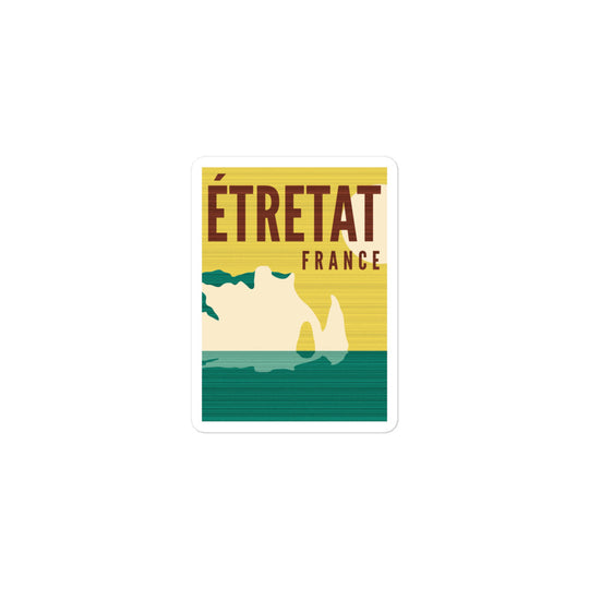 Etretat - France Bubble-free stickers