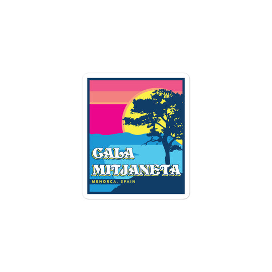 Cala Mitjaneta – Menorca, Spain Bubble-free stickers