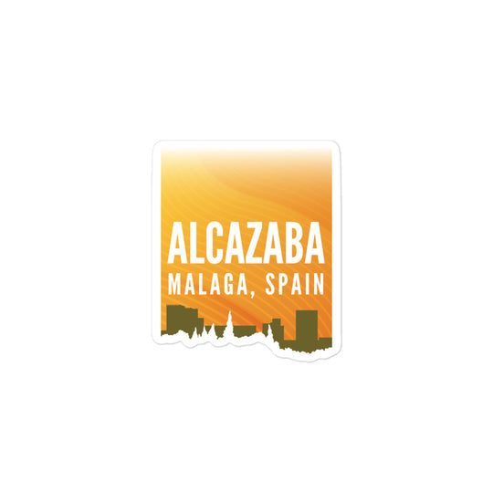 Alcazaba – Malaga, Spain Bubble-free stickers