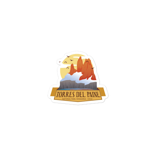 Torres del Paine Circuit - Chile Bubble-free stickers