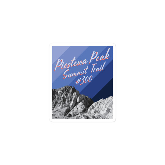 Piestewa Peak Summit Trail #300 Bubble-free stickers