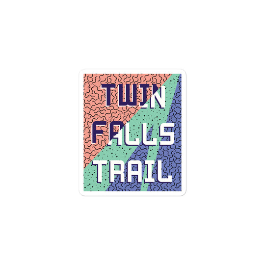 Twin Falls Trail - Washington Bubble-free stickers