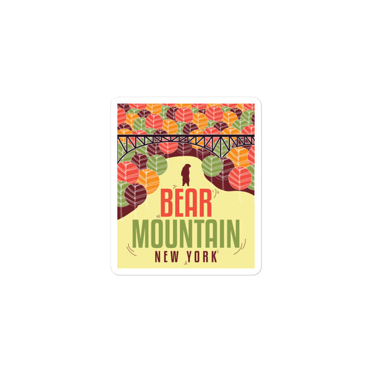 Bear Mountain - New York Bubble-free stickers