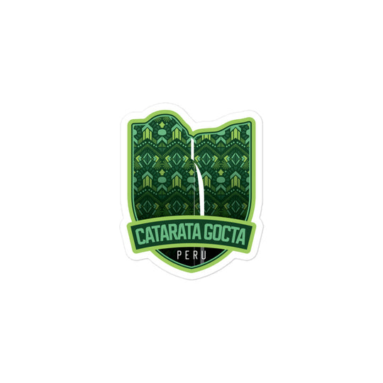 Catarata Gocta - Peru Bubble-free stickers