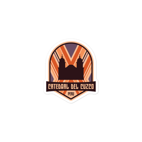 Catedral del Cuzco – Peru Bubble-free stickers