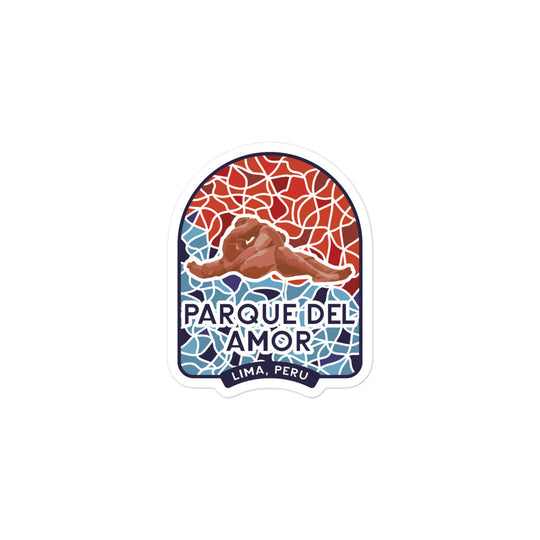 Parque del Amor – Lima, Peru Bubble-free stickers