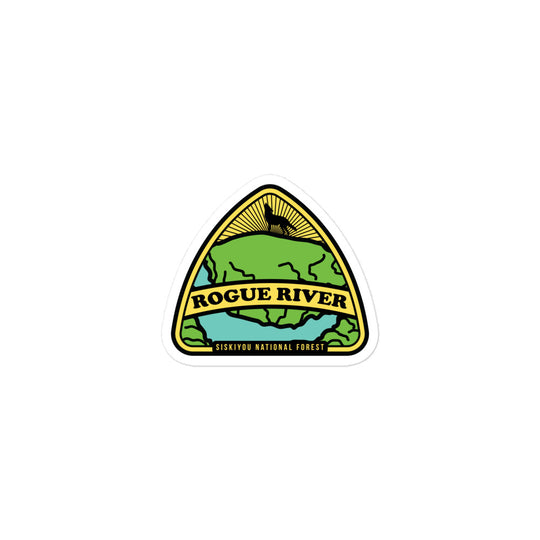 Rogue River-Siskiyou National Forest Bubble-free stickers