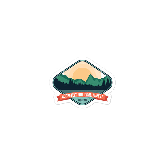 Roosevelt National Forest – Colorado Bubble-free stickers