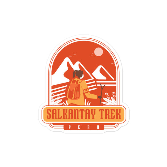 Salkantay Trek to Machu Picchu - Peru Bubble-free stickers