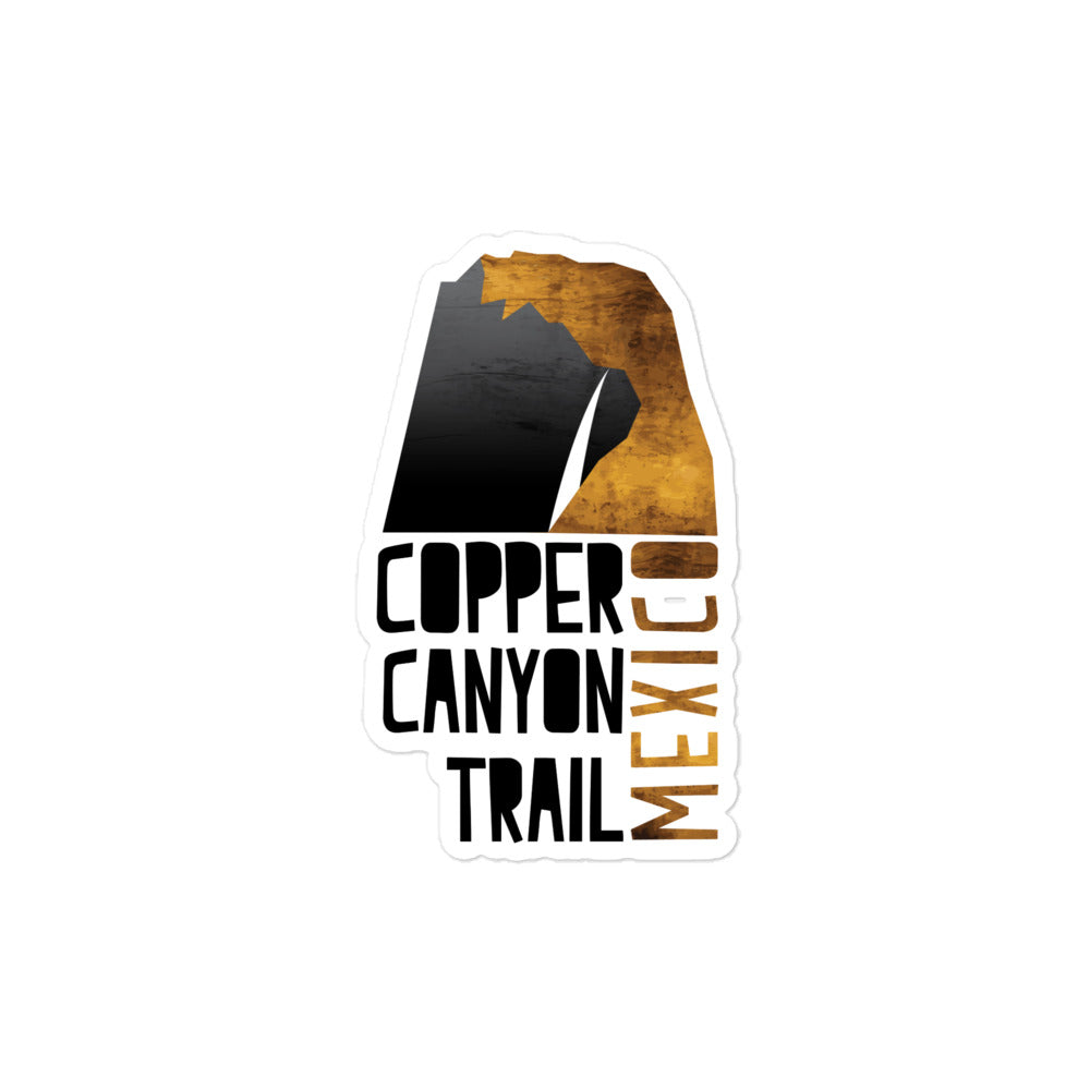 Copper Canyon Trail - Mexico Bubble-free stickers