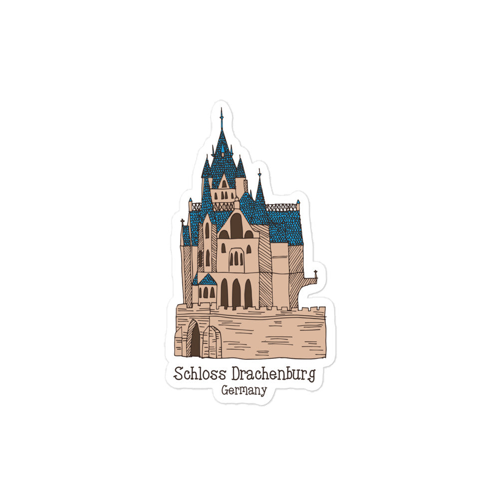 Schloss Drachenburg - Germany Bubble-free stickers