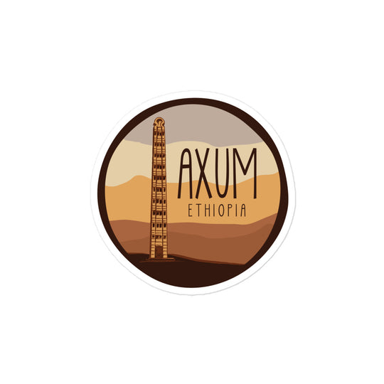 Axum - Ethiopia Bubble-free stickers