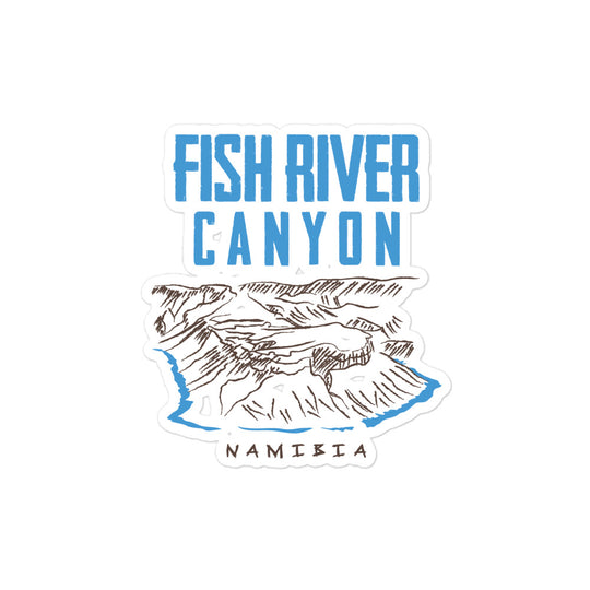 Fish River Canyon - Namibia Bubble-free stickers