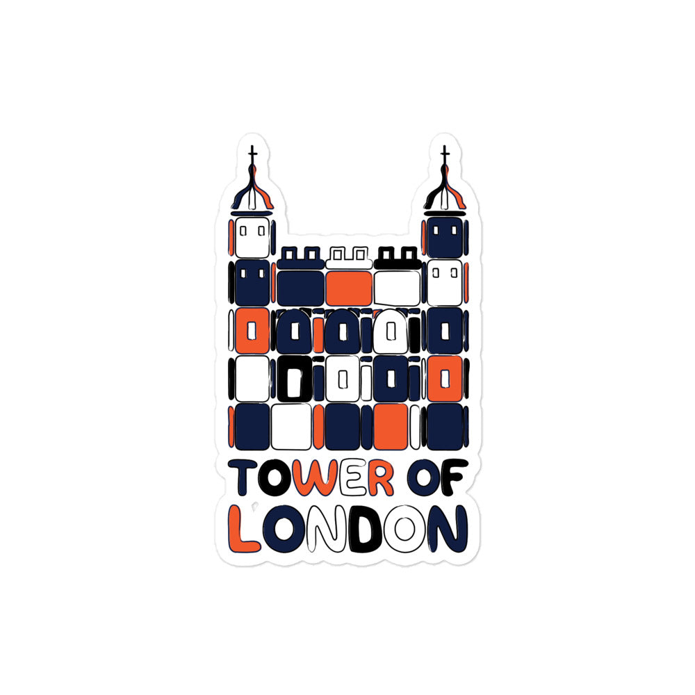 Tower of London - United Kingdom Bubble-free stickers