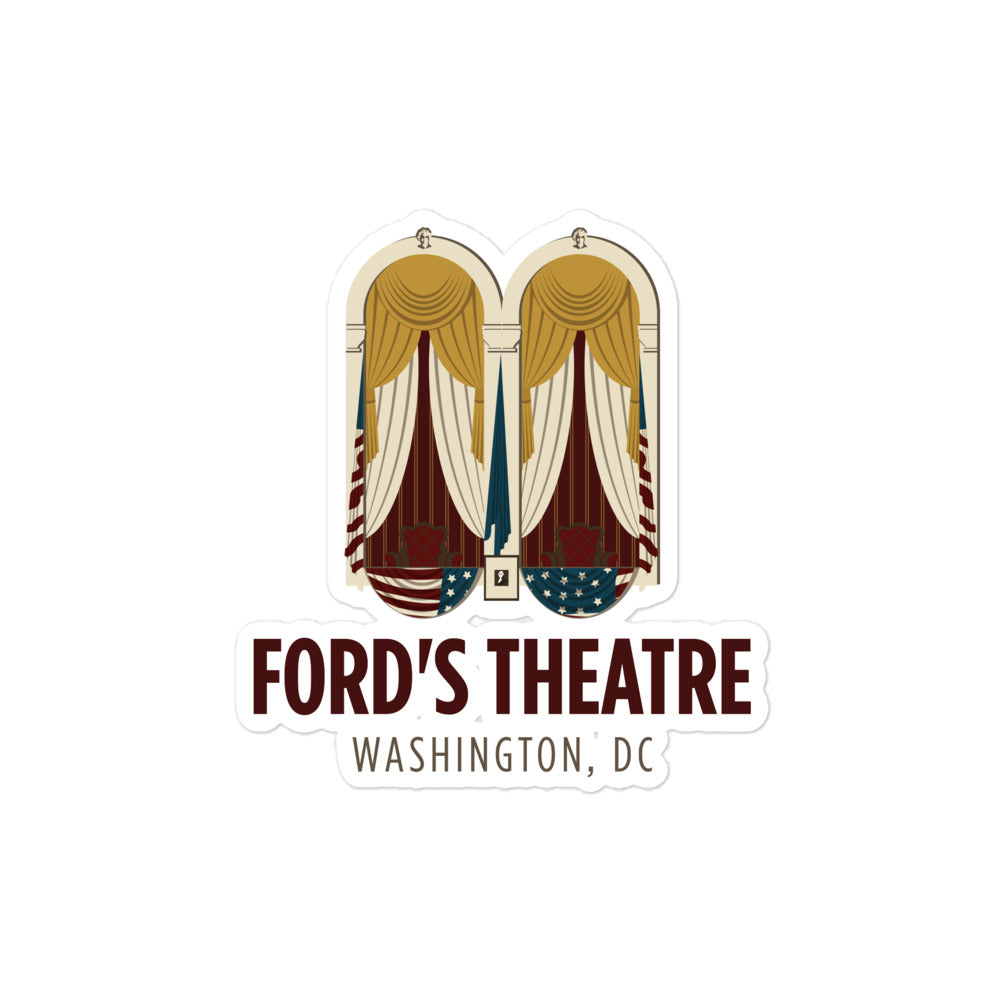 Fords Theathre - Washington, DC Bubble-free stickers