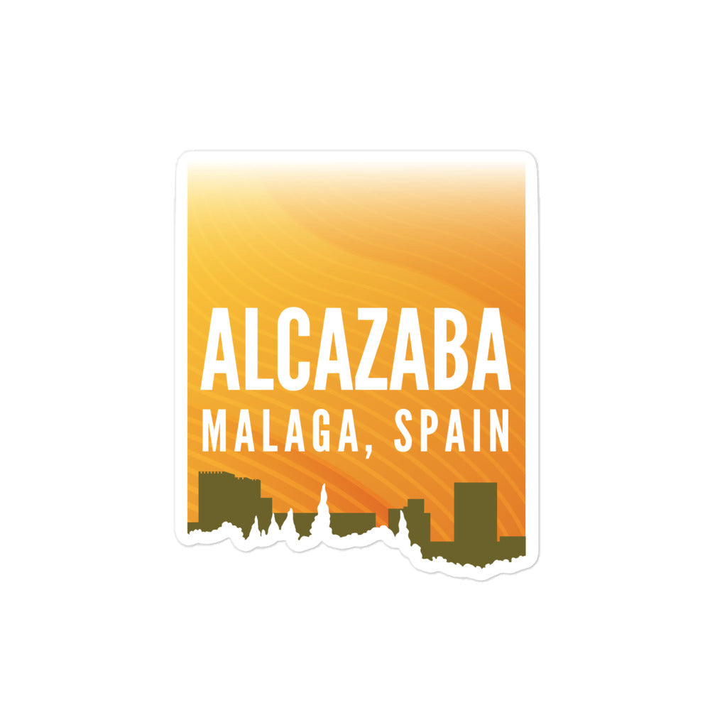 Alcazaba – Malaga, Spain Bubble-free stickers