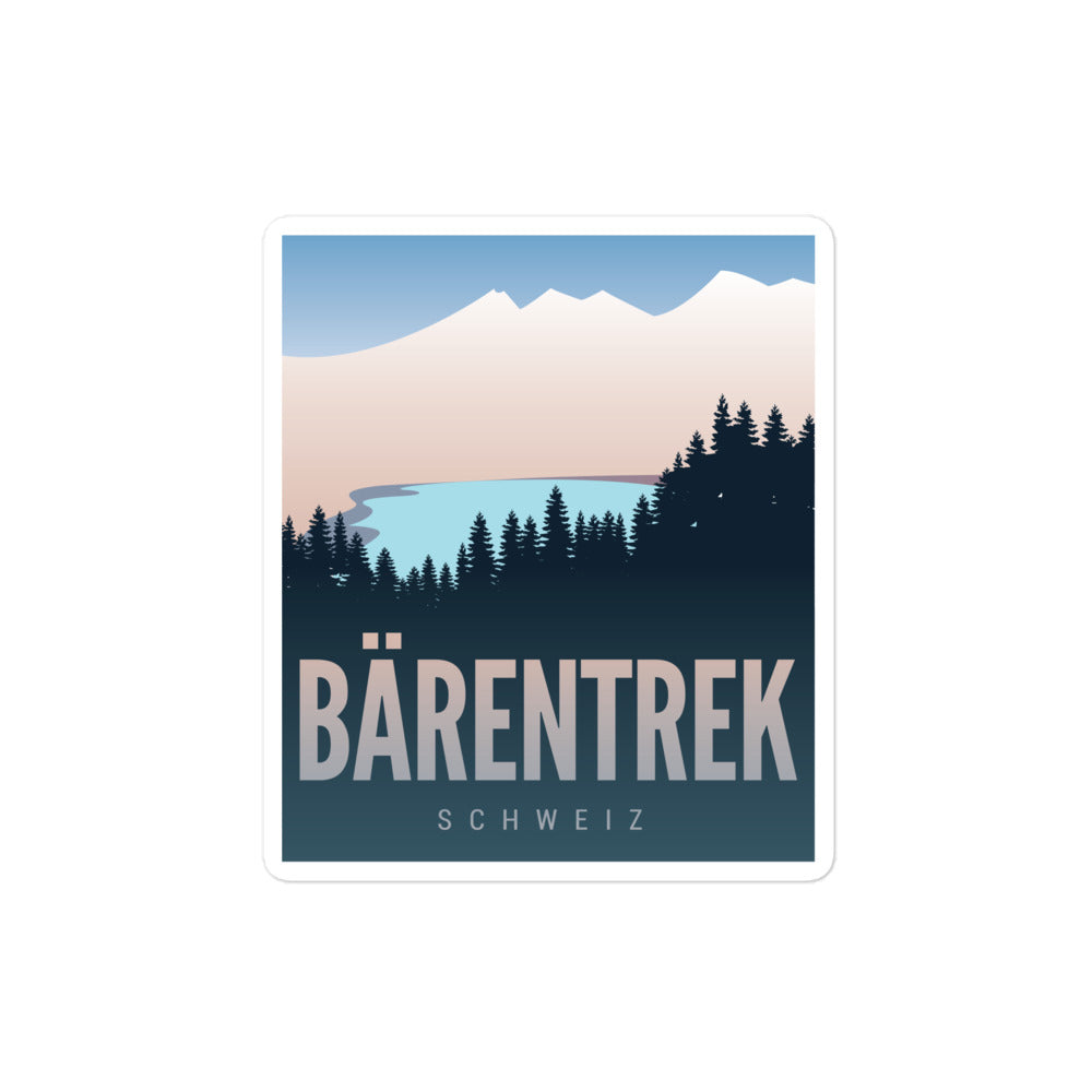 Bärentrek - SwissBubble-free stickers