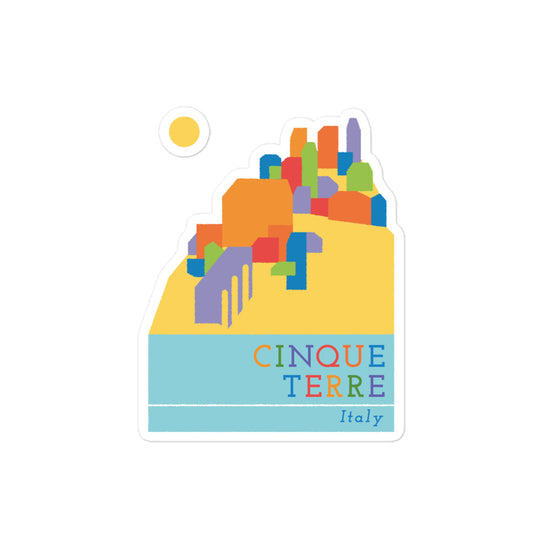 Cinque Terre – Italy Bubble-free stickers