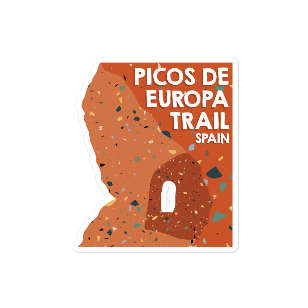 Picos de Europa Trail – Spain Bubble-free stickers