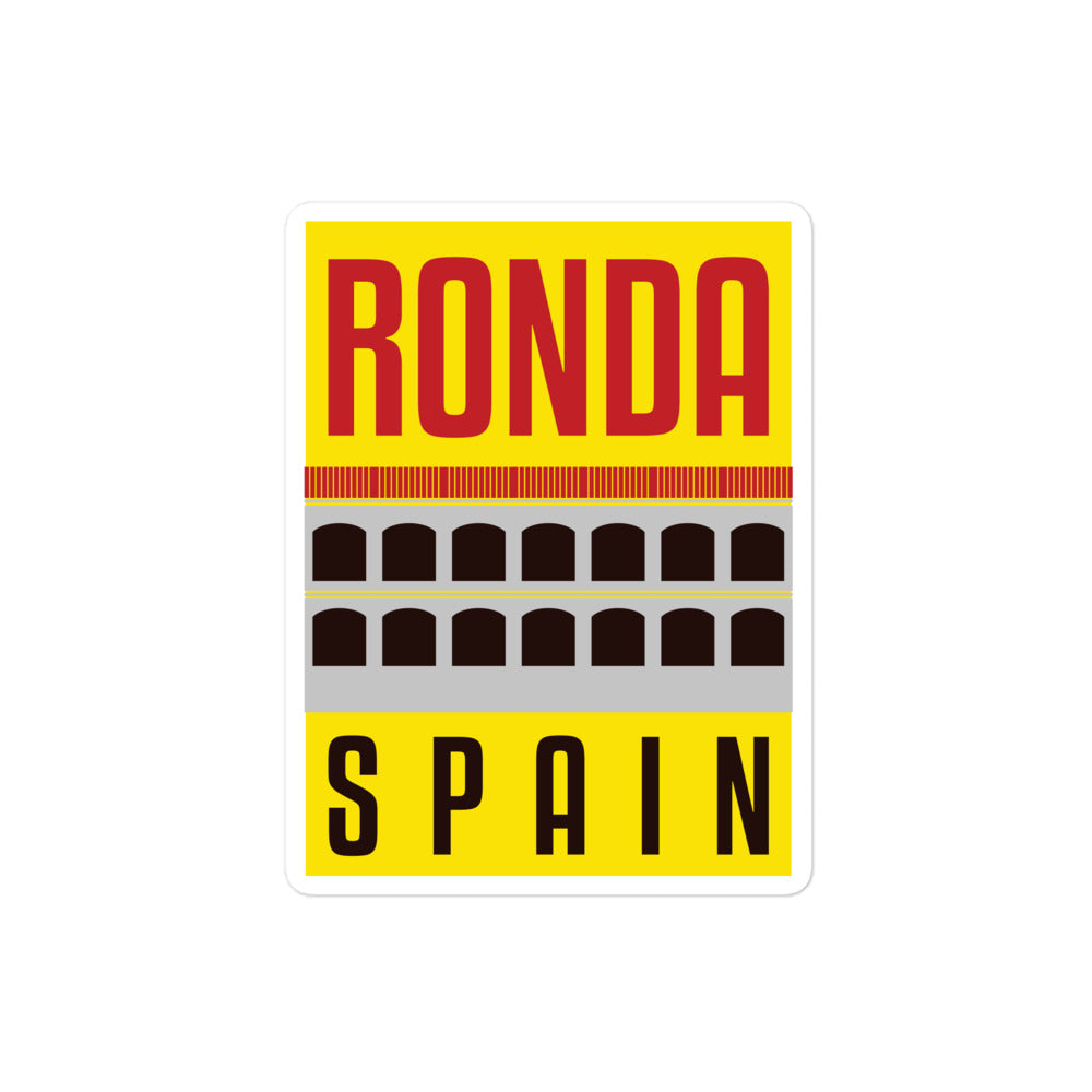 Ronda - Spain Bubble-free stickers