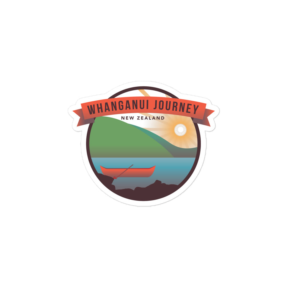 Whanganui Journey - New Zealand Bubble-free stickers