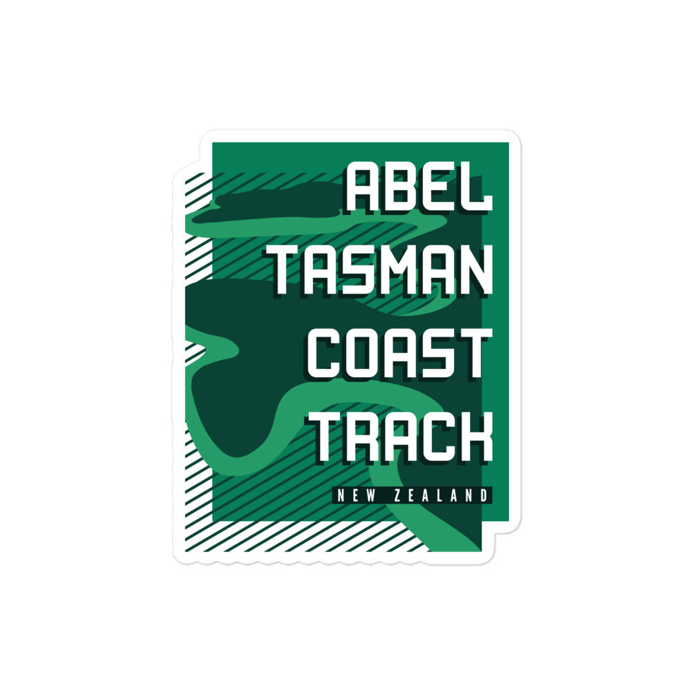 Abel Tasman Coast Track - New Zealand Bubble-free stickers